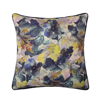 Moda Abstract Flori Frunze Tesatura Moale de Acasă Canapea Scaun față de Pernă Decorative, Designer de Pernă 45x45cm 2 culori