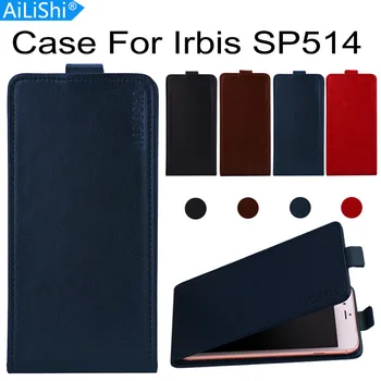 AiLiShi Caz Pentru Irbis SP514 de Lux în Sus Și în Jos Flip SP514 Irbis Caz din Piele Exclusive Acoperire Telefon+Piele de Urmărire În Stoc