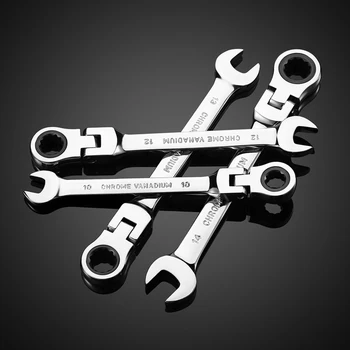 Cheie cu Clichet Cheie Soclu Set de scule cu Clichet 5/6/7/12PCS Reparații Auto Set de Chei Unelte de Mână Cheie Reglabilă