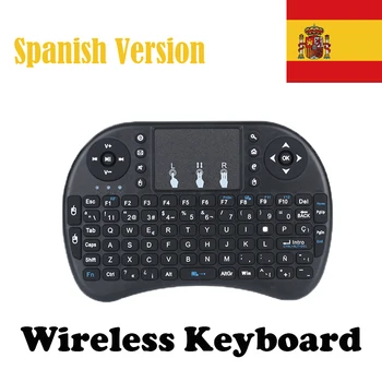 I8 spaniolă Versiunea 2.4 GHz Wireless Keyboard Mouse-ul de Aer Teclado Portabile Tastatură pentru Android TV BOX PC-ul