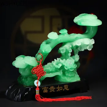 WSHYUFEI Chineză rășină decor de bun augur Ruyi Ornamente Creative Biroul de Acasă Decorare de Masă Meserii Norocos cadouri