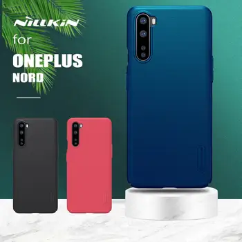 Pentru Oneplus Nord Caz Nillkin Super Frosted Shield Un Plus de Nord Greu PC-ul Ultra-Subțire Mat Capacul din Spate pentru OnePlus Nord Caz de Telefon