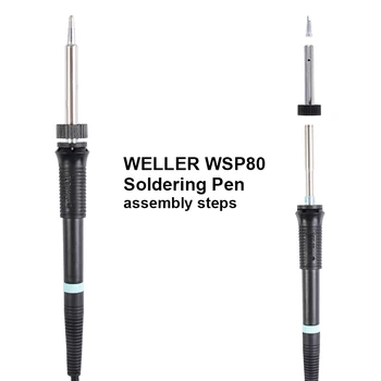 Weller Mâner ciocan de Lipit WSP80 Pen WSD81 24V 80W Standard Statie de Lipit Element de Încălzire ciocan de Lipit