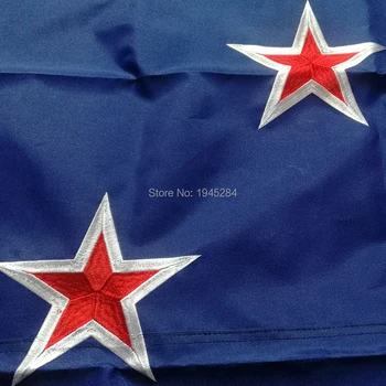 Brodate, Cusute Noua Zeelandă Steagul Noii Zeelande, Drapelul Național Lume Steagul Țării Banner Oxford Tesatura de Nailon 3x5ft