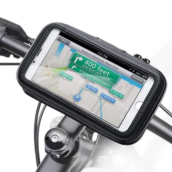 Motociclete biciclete Suport de Telefon Universal Impermeabil Caz de Biciclete Telefonul Geanta Bicicleta Stand Mobil de Sprijin Tangibil pentru iPhone 5,5 inch
