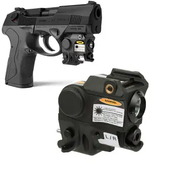 Tactic Beretta PX4 Compact Pistol de Lumină Laser Combo Ruger SR9C Walther PPQ CZ 75 Pistol Aer Arme Laser (FARA Baterii)
