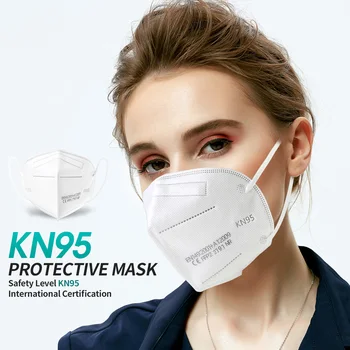 5-100 bucată FFP2 Masti de Fata KN95 Masca faciala de Siguranță Praf Respirat Respirabil Gura Măști de Protecție Mascarillas tapabocas
