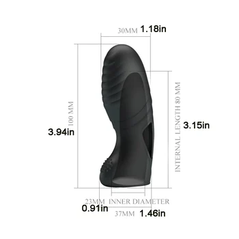 De sex feminin Degetul Clitoridian G Spot Vibrator Jucărie Sexuală pentru Cuplu Degetul Maneca Vibrator Clit Stimula Flirt Erotic Produsului Sex Instrument