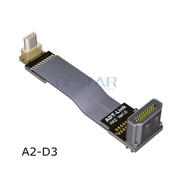A2-D HDMI 2.0 FPV Cablu 4k 60Hz protectie la Micro HDMI Tip D Adaptor FPC Panglică cablurile Plate pentru GH4 GoPro BMPCC A5000 A6000