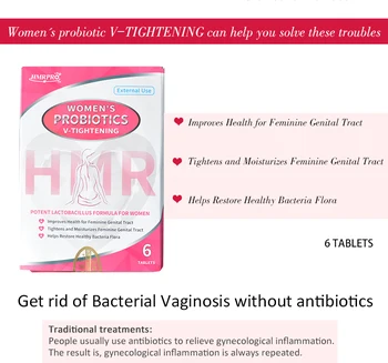 6 Pastile/cutie Îngustă Rejuvenare Vaginală Relief Vaginale Relaxare Probiotice Psihiatru Yoni Vaginale de Strângere a Reduce Mâncărime