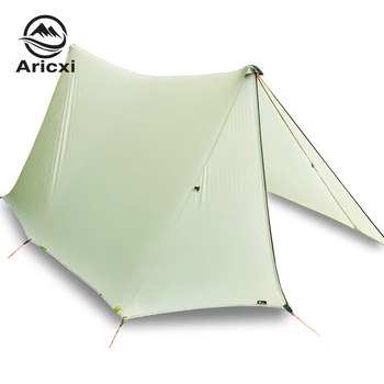 Dublu Partea de Siliciu Acoperite 20D Nylon Ultra light Tent Oudoor Rainfly Adăpost prelată Camping