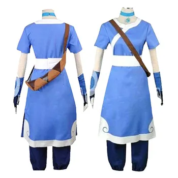 Anime Katara Costume Cosplay Avatar the last Airbender Costume Cosplay