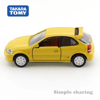Takara Tomy Tomica Premium No. 37 Honda Civic Type R 1 Ediție 1/62 Masina Fierbinte Pop pentru Copii Jucarii pentru Autovehicule turnat sub presiune, Metal Model