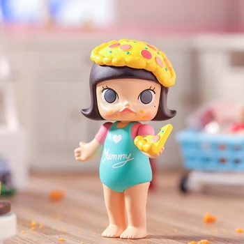 POP MART Molly Delicioase Petrecere Serie Arttoys Figura de Acțiune Orb Cutie Kawaii Drăguț Dulce Cadou Jucărie pentru Copii Transport Gratuit