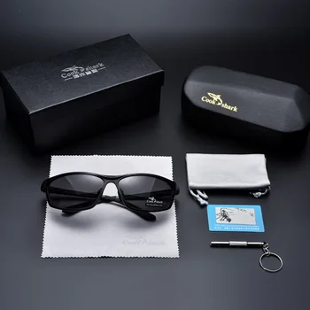 Gatiti Rechin 2020 nou ochelari de soare pentru barbati ochelari de soare polarizat de conducere driver hipster aluminiu magneziu oglindă