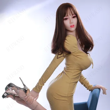 Adult Sex Papusa 165 cm Realist Chineză Frumusete de Femeie, Iubesc Papusa Realist Plin de Mare de Sân Sexy Fundul Vaginului Realiste Jucărie Sexuală pentru Bărbați