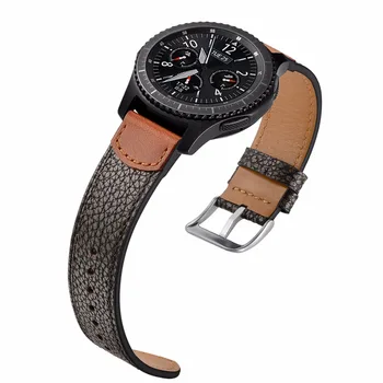 Curea din Piele Pentru Samsung Galaxy watch 46mm de Viteze S3 Frontieră 22mm Înlocuire trupa ceas brățară Ceas Huawei gt2 curea