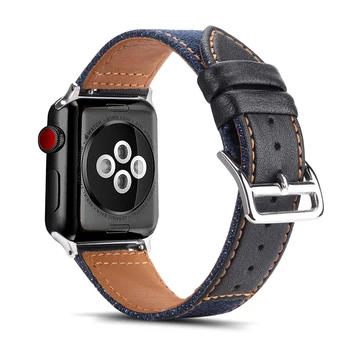 Nailon+curea din piele pentru Apple watch band 42mm 38mm 44mm 40mm Iwatch trupa serie 5/4/3/2/1 bratara wristbelt accesorii