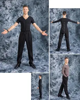 G5013 latină modernă de dans profesionist harlan stil de zi cu Zi de formare pantaloni/pantaloni pentru bărbați