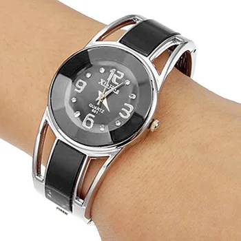 XINHUA Femei ceas de moda brățară elegant din oțel inoxidabil cuarț ceasuri doamnelor majore ceas de mână ceas Mujer relogios reloj timp