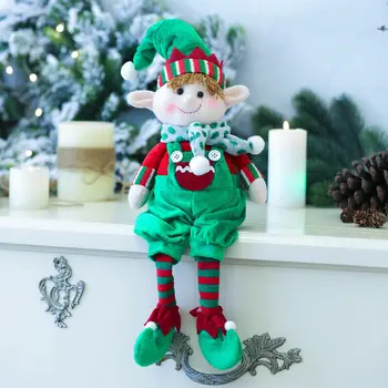 Moda De Craciun Pandantiv De Pluș Elf, Elfi Păpuși Jucărie Pentru Pomul De Crăciun De Anul Nou Cadouri Xmas Decor