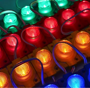 Module cu LED-uri fata de magazin fereastra de iluminat lentile semn Lampă 1 SMD 3030 mai multe Culori ip67 rezistent la apa Benzi de Lumină led backlight