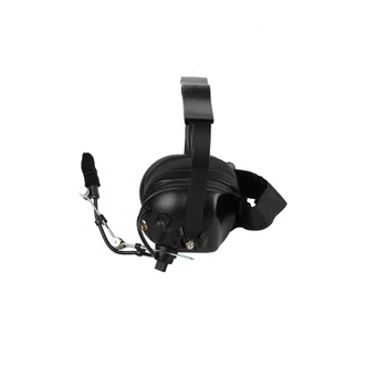 Grele setul cu cască căști de Anulare a Zgomotului K plug pentru kenwood,baofeng,quansheng ,tyt etc. walkie talkie de culoare neagra