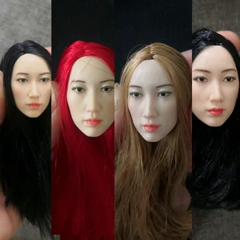 1/6 Scară Cifra de sex Feminin Accesoriu Bae Suzy Asiatice coreene frumusete Cap Sculpta Sculptate pentru 12