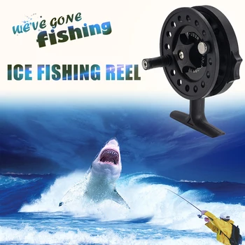 Gheață Din Plastic Rolă De Pescuit Cu Mâna Stânga/Dreapta Mini Pește Crap Fly Wheel Combate Iarna În Linie Dreapta Stângaci Bait Casting