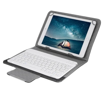 10inch Caz de Tastatură Tablet Laptop PU Caz de Protecție Capac Universal Tastatura Cazuri Cu BT de la Tastatură Pentru Android Dropshipping