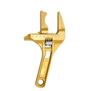 Multi-Funcția de Instalator Cheie de Reparații Instrument Cheie Reglabilă Scurt Coadă Mare Deschidere Baie cheie Cheie DTT88