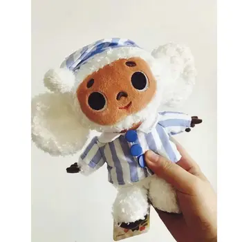 Rusia Urechi Mari Maimuță Cu Pălărie de pluș jucărie cheburashka papusa moale Rusia Anime copil jucărie copii dorm potoli setea papusa