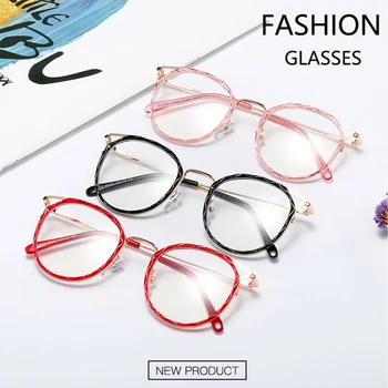 Moda Noua rama de ochelari femei Sexy ochi de Pisica Transparent doamnelor ochelari rame Retro Clar de sex Feminin de Ochelari Cadru Oculos