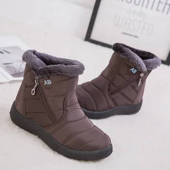 Femei Cizme De Lux, De Sex Feminin Pantofi Pentru Femei Cizme De Iarna Impermeabile Cu Glezna Cizme Pentru Femei Pantofi De Cald Casual Brand Designer Botas Mujer