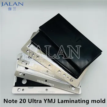 YMJ laminare mucegai pentru Samsung Nota 20, Ultra LCD Tactil de Reparare de Sticlă Mucegai Unbent Cablu Flex adeziv Oca locație mucegai cauciuc seturi