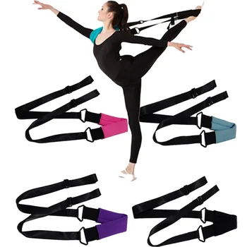 2,5 m de Balet Moale Deschiderea Picior Trupa Femei Fete Întindere Tensiune Curea de Gimnastică Yoga Antrenament de Balet, Dans, Yoga coarda