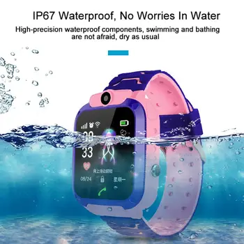 2020 Copii Horloges Sos Gps/Kg Locatie Multifunctionele Ceas Inteligent Waterdichte Smartwatch Voor Copii Voor Ios Android Copil Inteligent