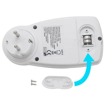 UE Socket Analizor Wattmeter AC Putere Metri Voltmetru Ampermetru 230V 50Hz Digital Watt meter Contor de Energie Watt Cost Monitor