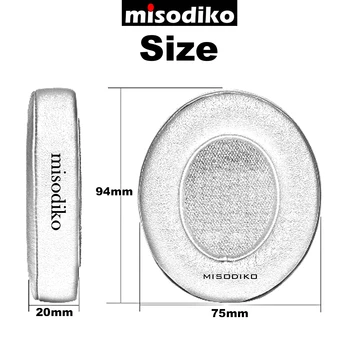Misodiko Pernițe de Perna Kituri pentru Mpow 059/ H1/ H5 Căști Bluetooth Pe Ureche, Piese de Reparații Earmuff Pernițe Cupa Pernă Acoperă