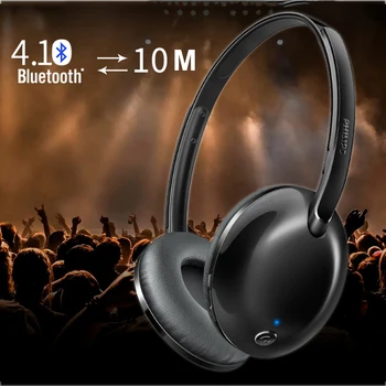 Philips SHB4405 Wireless Căști/Căști Bluetooth Control de Volum Stereo Bass pentru Galaxy Note 8 S8 PLUS Xiao mi 8 Hua Wei