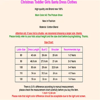 2020 Retro Copii Fetita de Crăciun Printesa Rochie de Moș Crăciun Imprimare mâneci Dantelă Înapoi Arcul Partid Rochie de Bal Swing Dress 1-6Y