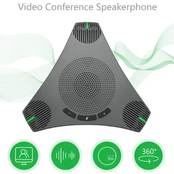 Conferințe Video Microfon Și 1080P HD aparat de Fotografiat de Rețea Lecție Echipamente de Educație On-line Unitate Usb-Pickup gratuit Echo