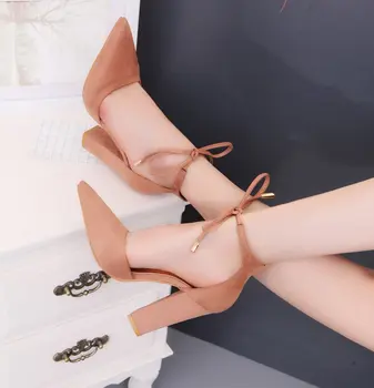 2018 Sexy Clasic Tocuri inalte Femei Sandale Pantofi de Vara pentru Femei Strappy Pompe Tocuri Platforma Femeie Curea Glezna Pantofi EUR34-43