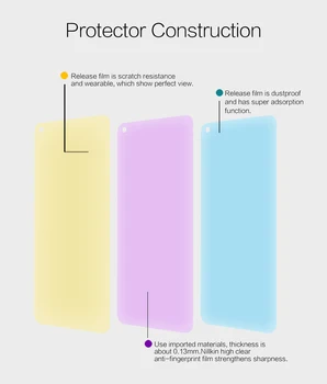 OnePlus 8T Ecran Protector Nillkin Clear / Matte Moale de Plastic, Folie de Protecție pentru OnePlus 8T