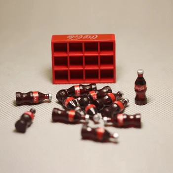 Ob11 1 / 12BJD Casa de Jucarie Mini Alimente Simulare Model în Miniatură Mini Sticla de Cola Bucătărie Păpușă Jucărie Scena Accesorii