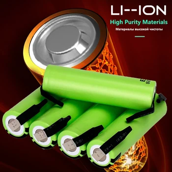 DIY Bateria 18650 3.7 V NCR18650B 3400mah Baterie Reîncărcabilă Litiu-ion de Sudare Nichel Foaie de baterii șurubelniță acumulator