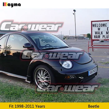 Fibra de Carbon faruri acopere pleoapa Pentru VW Beetle 1.8 2.0 1998 - 2011 beetle decor Fibre de sticlă lampă față spranceana autocolant