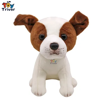 Caine Jack Russell Terrier Jucării De Pluș Umplute Animale Papusa Copil Copii Copii Băieți Fete Adulți Cadou De Ziua Decor Acasă Meserii