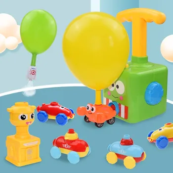 NOUA Racheta de Lansare Balon Turn de Jucărie Puzzle Distractiv de Învățământ Inerție Aer Putere Balon Mașină de Știință Experimen Jucarii pentru Copii Cadouri