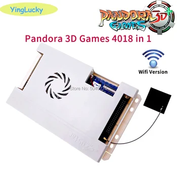 Transport gratuit 2020 nou 4018 în 1 Joc Consola PCB 3D Arcade Mașină de Bord Sprijin 3p 4p sau HD Video, Consolă de Jocuri Pandora box